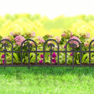 Bordura / Gard pentru Patul de Flori 60 x 30 cm - Negru