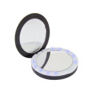 Baterie Externa cu Oglinda Cosmetica (3000 mAh) - Esperanza Mirror EMP121K - Negru