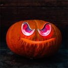 Ochi Infricosatori de Halloween - LED Rosu - cu Baterii