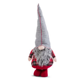 Spiridus Scandinav de Craciun - 95 cm - Gri