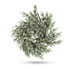 Decoratiune de Craciun - Coronita - Zapada, Verde - 27 cm