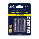 Set Baterii (4 buc) - Esperanza EZB102 - 1,5V; AAA (LR03)