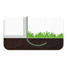 Folie Solar de Gradina - 8 x 3 x 2 m - Verde