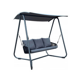 Balansoar de Gradina - Gri Antracit - 180 x 139 x 185 cm