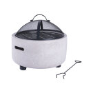 Focar cu Gratar - 43 x 43 x 38,5 cm