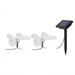 Lampa Solara LED - Fluturi - 2,9 m - 10 LED Multicolor