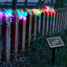 Lampa Solara LED - Fluturi - 2,9 m - 10 LED Multicolor