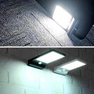 Lampa Solara LED cu Senzor de Miscare - 36 LED - Negru