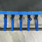 Trambulina Fitness cu Maner - 130 cm - Albastru