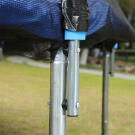 Trambulina Rippey cu Plasa de Protectie si Scara - 244 cm - Negru-Albastru