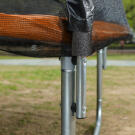 Trambulina Rippey cu Plasa de Protectie si Scara - 305 cm - Negru-Portocaliu