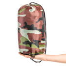 Sac de Dormit cu Geanta de Transport - 220 x 72 cm - Camuflaj