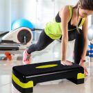 Stepper Fitness cu Inaltime Reglabila - 67 x 28 x 10 cm