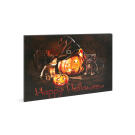 Tablou cu LED de Halloween - Agatatoare, 2 x AA, 40 x 30 cm