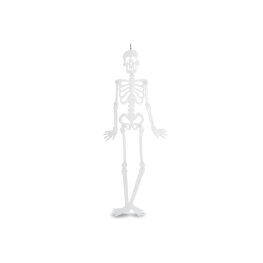Halloween-i foszforeszkáló dekoráció - csontváz - 90 x 40 cm