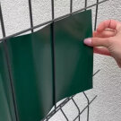 PVC kerítésszalag - 19 cm x 35 m - 450g/m2 - Zöld