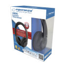 Bluetooth fejhallgató - Esperanza Libero EH163K - Fekete