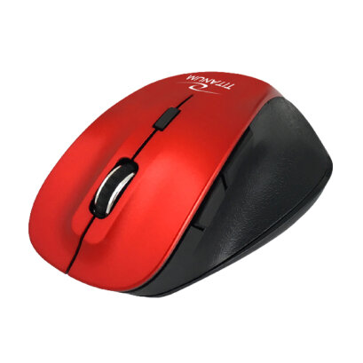 Bluetooth vezeték nélküli egér - Titanum Fornax TM122R - Piros