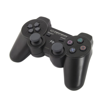 Bluetooth vezeték nélküli kontroller (PS3) - Esperanza Marine EGG109K - Fekete