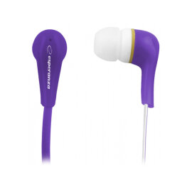 Fülhallgató - Esperanza Lollipop EH146V - Lila