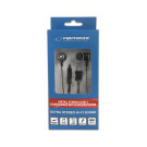 Fülhallgató mikrofonnal (USB-C) - Esperanza EH204K