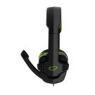 Gaming fejhallgató mikrofonnal - Esperanza Raven EGH310R - Piros