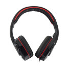 Gaming fejhallgató mikrofonnal - Esperanza Raven EGH310R - Piros