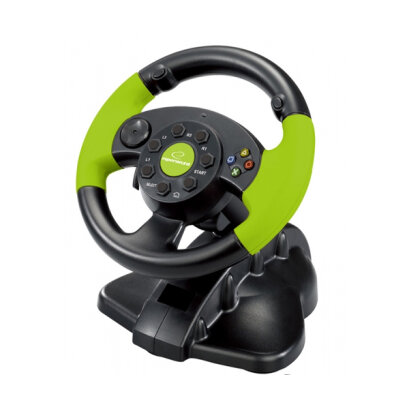 Gaming kormány pedállal (Xbox 360, PS3, PC) - Esperanza High Octane EG104 - Xbox kiadás