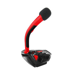 Gaming mikrofon - Esperanza Predator EGH101 - Piros