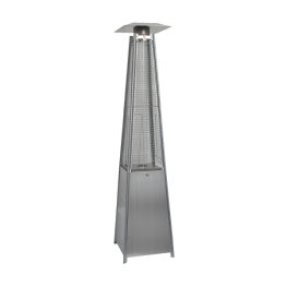 GardenLine Rozsdamentes acél gázos teraszfűtő - 227 cm