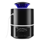 Hordozható elektromos szúnyogirtó LED fénnyel - 18,5x9x12 cm - Fekete