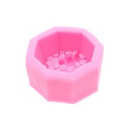 Lépes méz alakú szilikon gyertya forma 7,7x7,7x3,7 cm