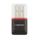 MicroSD USB kártyaolvasó - Esperanza EA134K - Fekete