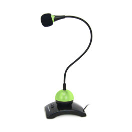 Mikrofon - Esperanza Chat Desktop EH130G - Zöld