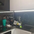 Ruhhy Loft stílusú konyhai csepegtető - 44x31x14,5 cm - Fekete