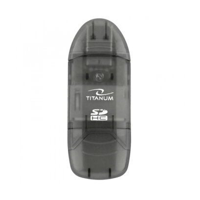 SDHC USB kártyaolvasó - Titanum TA101K - Fekete