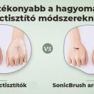 SonicBrush arctisztító kefe