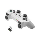 Vezeték nélküli kontroller (PS3, PC) - Esperanza Gladiator EGG108W - Fehér