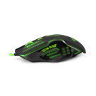 Vezetékes gamer egér - Esperanza Apache EGM403G - Zöld