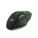 Vezetékes gamer egér - Esperanza Apache EGM403G - Zöld