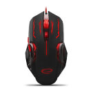 Vezetékes gamer egér - Esperanza Apache EGM403R - Piros