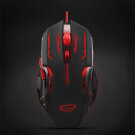 Vezetékes gamer egér - Esperanza Apache EGM403R - Piros