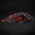 Vezetékes gamer egér - Esperanza Apache EGM403R - Piros
