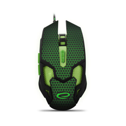 Vezetékes gamer egér - Esperanza Cobra EGM207G - Zöld