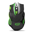 Vezetékes gamer egér - Esperanza Hawk EGM401KG - Fekete, Zöld