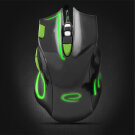 Vezetékes gamer egér - Esperanza Hawk EGM401KG - Fekete, Zöld