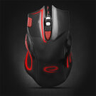 Vezetékes gamer egér - Esperanza Hawk EGM401KR - Fekete, Piros