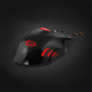 Vezetékes gamer egér - Esperanza Hawk EGM401KR - Fekete, Piros