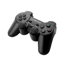 Vezetékes kontroller (PC, PS3) - Esperanza Trooper EGG107K - Fekete