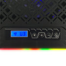 Világító RGB hűtőpad gaming notebookhoz telefontartóval (19) - Esperanza Galerne EGC109